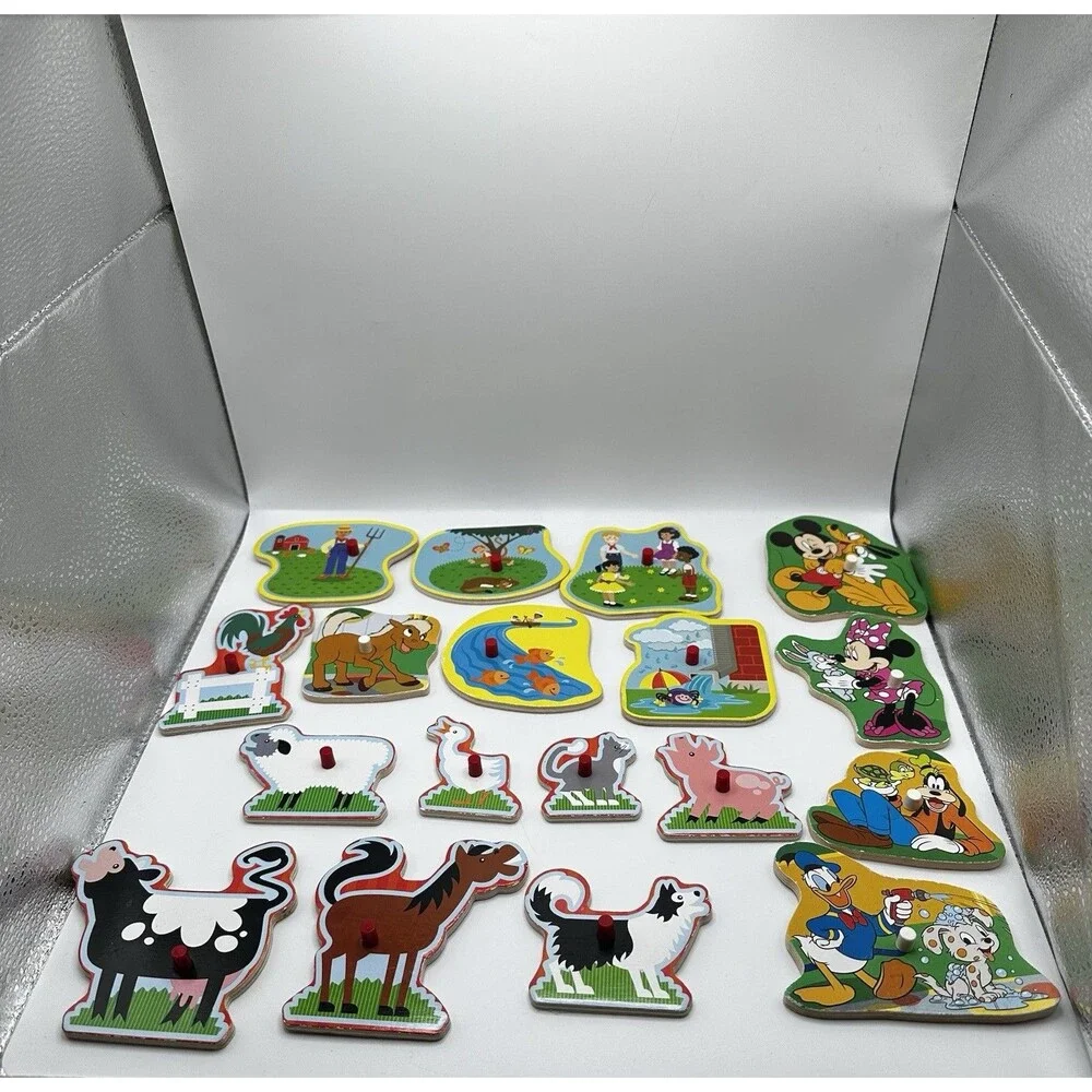 Disney vintage wooden